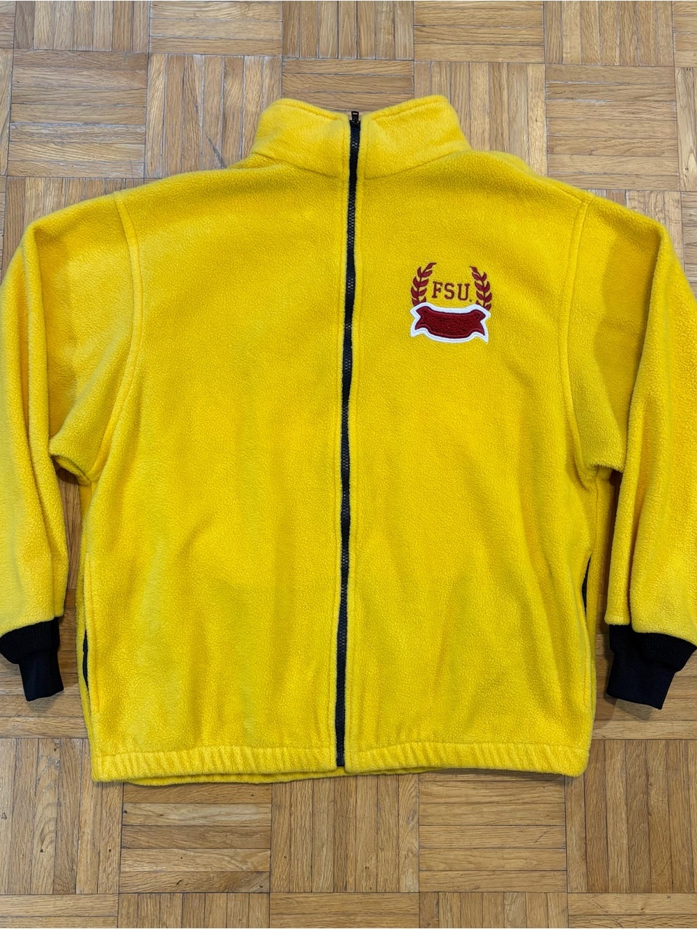 Vintage Florida State University Fleece Full Zip Jacket
